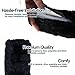 ZONETECH Car Soft Faux Sheepskin Seat Belt Comfortable Shoulder Pad - 2-Pack Premium Quality Classic Black Comfort Auto Strap Padding for Adults and Kids