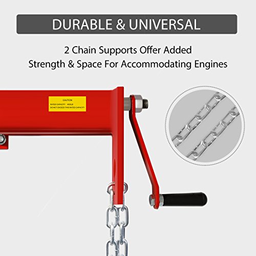 3 VIVOHOME+Engine+Leveler+Chains+4000lbs