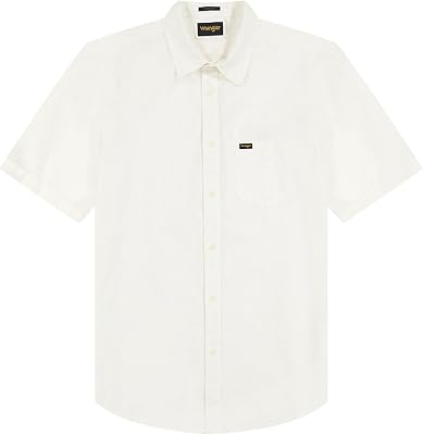- Camicia Uomo - Vestibilità Regular - Ss 1 Pkt Shirt - Pacific Blue
