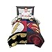 Franco Kids Bedding Comforter and Sheet Set, 4 Piece Twin Size, DC Justice League