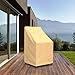 Budge All-Seasons Patio Stack of Chairs Cover / Barstool Cover (Tan)