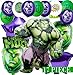 17PC HULK FOIL LATEX BALLOONS FOR BIRTHDAY PARTY THEME DECORATION SUPPLIES