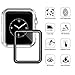 Apple Watch Case 42mm, Apple Watch Screen Protector 42mm, iWatch Case, Ultra Thin Clear TPU Cover + Full Coverage Scratch Proof Glass Screen Film for Apple iWatch 42mm Series 1/2/3