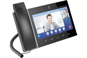 Grandstream GXV3480 High-End Smart Video Phone for Android, Black