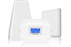GAGBK 2023 Improved Cell Phone Signal Booster on Band 2/4/5/12/13/17/25/66 for 5G 4G LTE Cell Phone Booster Cell Signal Booster Cellphone Signal Booster Cellular Extender Up to 5500sqft for All U.S.Carriers