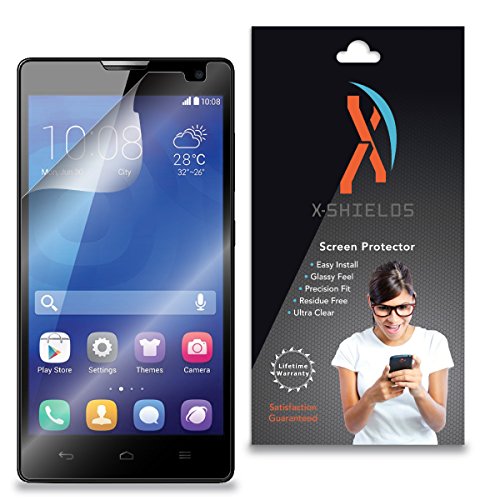 XShields© (5-Pack) Screen Protectors for Huawei Honor 3C (Ultra Clear)