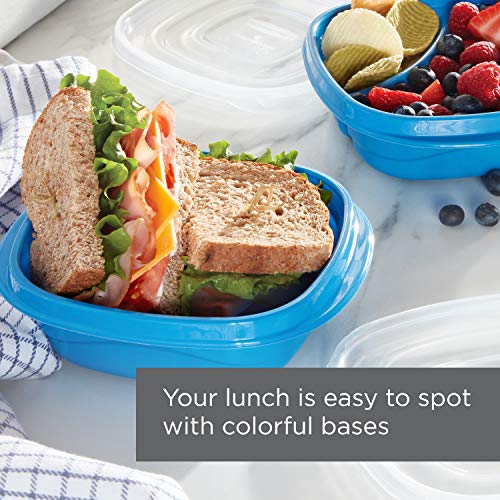 Rubbermaid 50Piece Food Storage Containers with Lids for Lunch, Meal