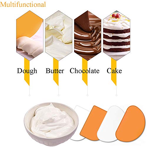 image for Thriller9 Thrille9 Dough Bowl Scraper Kit Multipurpose Curved Flat Edg