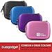 Pink Hard EVA Shell Case with Carabiner Clip & Twin Zips for the SoundMoovz Musical Bandz - by DURAGADGET