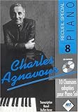 Aznavour - Recueil Special Piano + CD by