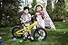 Royalbaby Bull Dozer Fat Tire kids bike, 18 inch, All-Terrain Boy's bike for energetic kids, BURLY kid's bike with training wheels and kickstand, 2017 newly-launched, Yellow