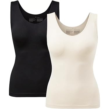 Amazon Best Sellers: Best Women's Thermal Underwear Tank Tops