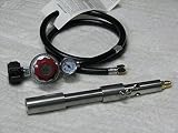 Goede G-2 Stainless Steel Forge/Foundry Burner and 0-30 PSI Regulator with Gauge.