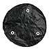 2-Pack Black Garden Grow Bags Durable Plant Growing Bags Outdoor/Indoor Vegetables Bags with Handle Access Flap Waterproof Container Bags (2-Pack/Black) (10 Gallon)