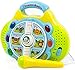 Toysery Phonics Radio Toy for Kids - Educational Learning Toy with Microphone, Music and Colorful Lights - Battery Operated.