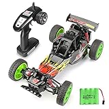 RC Car Remote Control Cars TOQIBO F1 25KM/H High Speed Racing Buggy 1:16 Scale 2.4GHz 50M 4WD Fast Rock Off-Road Crawler Truck Radio Controlled Electric Vehicle With Light and 4 More Lock Catch