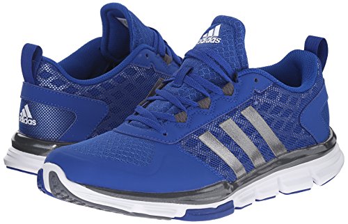 Adidas Performance Men'S Speed Trainer 2 Training Shoe, Black/White/Carbon Metallic, 11 M Us (888591552357)