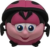 BeBe Bartoons Fun and Collectible Lip Balms - Ladybug (Pink Lemonade Flavor) - 1 Pod Per Order