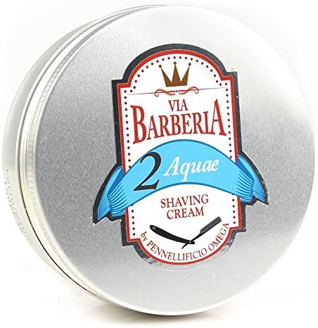 Via Barberia Shaving Cream - Italian Shaving Cream for Men - 3 Scents! (SCENT: Aquae)
