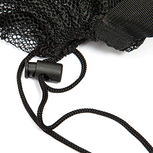 image for DoGeek Mesh Bag Durable Mesh Drawstring Bag Gym Sports Equipment Bag L