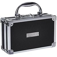 Vaultz Medicine Case with Combination Lock, 8.25 x 5 x 2.5 Inches, Black  (VZ00361)