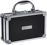 Vaultz Medicine Case with Combination Lock, 8.25 x 5 x 2.5 Inches, Black (VZ00361)