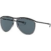 Ray-Ban unisex-adult Rb2219 Olympian Aviator Aviator Sunglasses