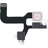 Risidamoy Flash Light Flex Cable Replacement for iPhone 12 | Repair Flashlight Part with Pre-Installed Metal Bracket Holder for iPhone12 A2172 A2402 A2403 A2404