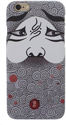 iPhone 6/6S Facial Makeup Case, VOD'EX Unique Funny Chinese Opera Makeup Art Painting Vivid Design Ultra Slim Super Protect Skin Back Case for Apple iPhone 6/6S 4.7 inch (LG007CN-6)