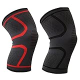 Slimerence Compression Knee Brace, Knee Sleeve Support for Sports, Running, Jogging, Basketball, Joint Pain Relief and Meniscus Tear Injury Recovery More Fits Men and Women