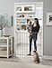 Storkcraft Easy Walk-Thru Tall Metal Safety Gate (White, Black, Gray) – 33.75 Inches Tall, Easy to Install, Pet-Friendly, Durable Metal Hardware, Ideal for Taller Children and Larger Pets