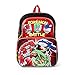 Pokemon, Groudon, Kyogre and Rayquaza Backpack School Bag, 16 Inch, Red