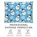 UCGOU 10x13 Inch Poly Mailers Shipping Envelopes Boutique Custom Bags, Premium Snowman Designer, Thickness 2.35MIL, 100 Pack