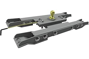 B&W Trailer Hitches Turnoverball Gooseneck Hitch - GNRK1020 - Compatible with 2020-2025 Chevrolet/GMC 2500 & 3500 Trucks