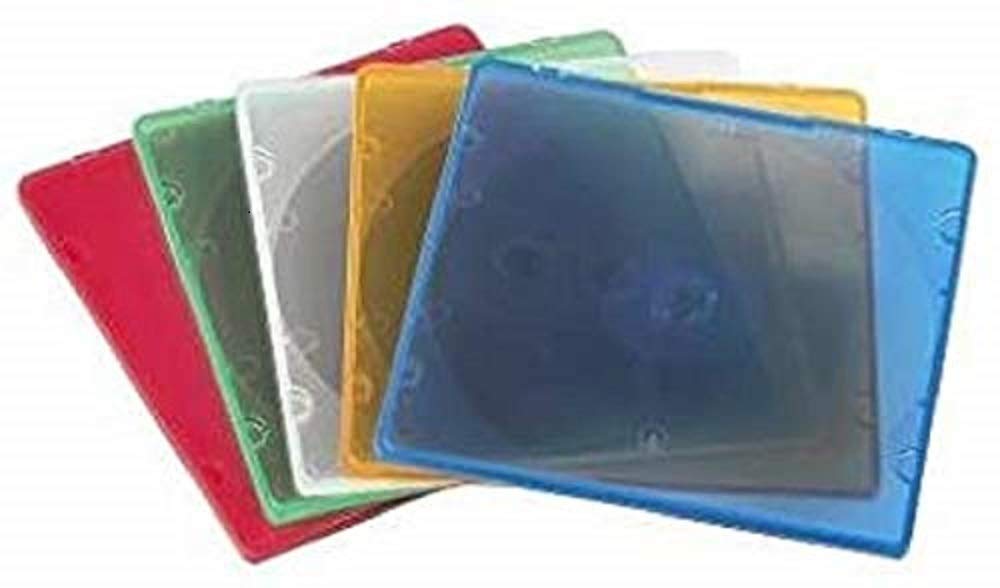 Hama "Slim CD Case, Pack of 20, Assorted Colours