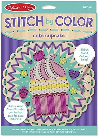Melissa & Doug Stitch by Color โ Cute Cupcake