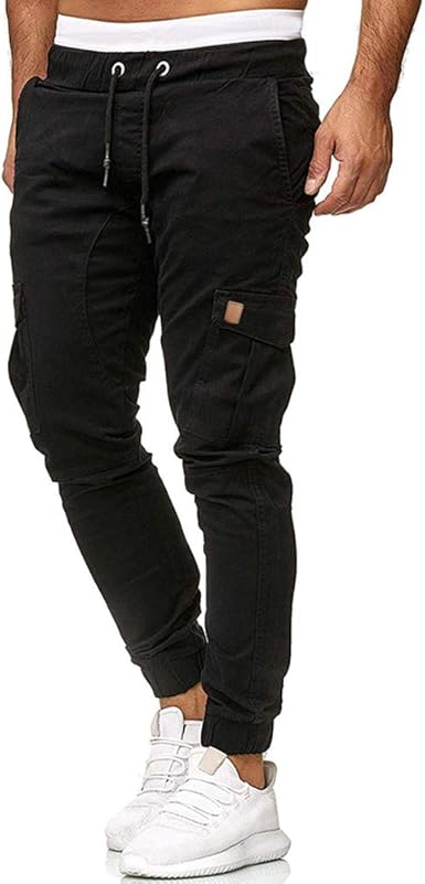 elasticated chino trousers