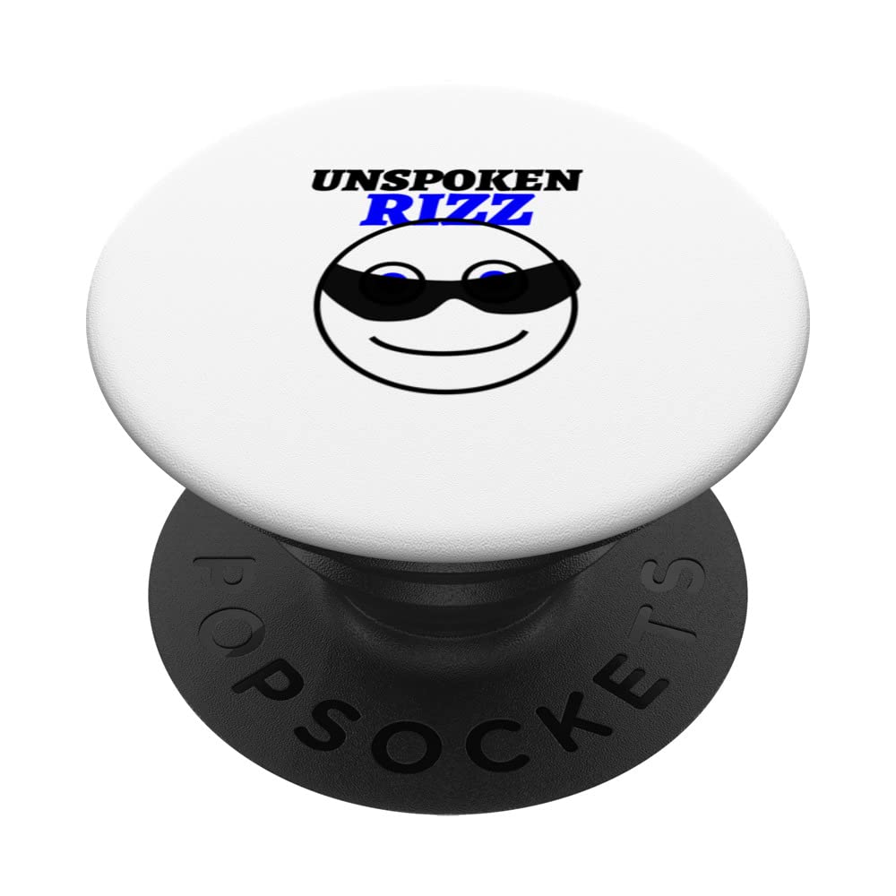 UNSPOKEN RIZZ COLLEGE SLANG FUNNY SLANG SCHOOL SLANG TREND PopSockets Swappable PopGrip