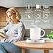 Coffee Mug Warmer,Smart Coffee Warmer,Electric Beverage Warmer,Electric Beverage Warmer with Two Temperature Settings, Office/Home Use Electric Cup Beverage Plate, Water,Milk- Best