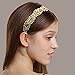Aprince 3 piece Headbands for Women Headbands Women Hair Rhinestone Headbands Crystal Beaded Headbands for Women Lady Hair Ties Elastic Hair Scrunchies Hair Bobbles Handmade 3 Colors