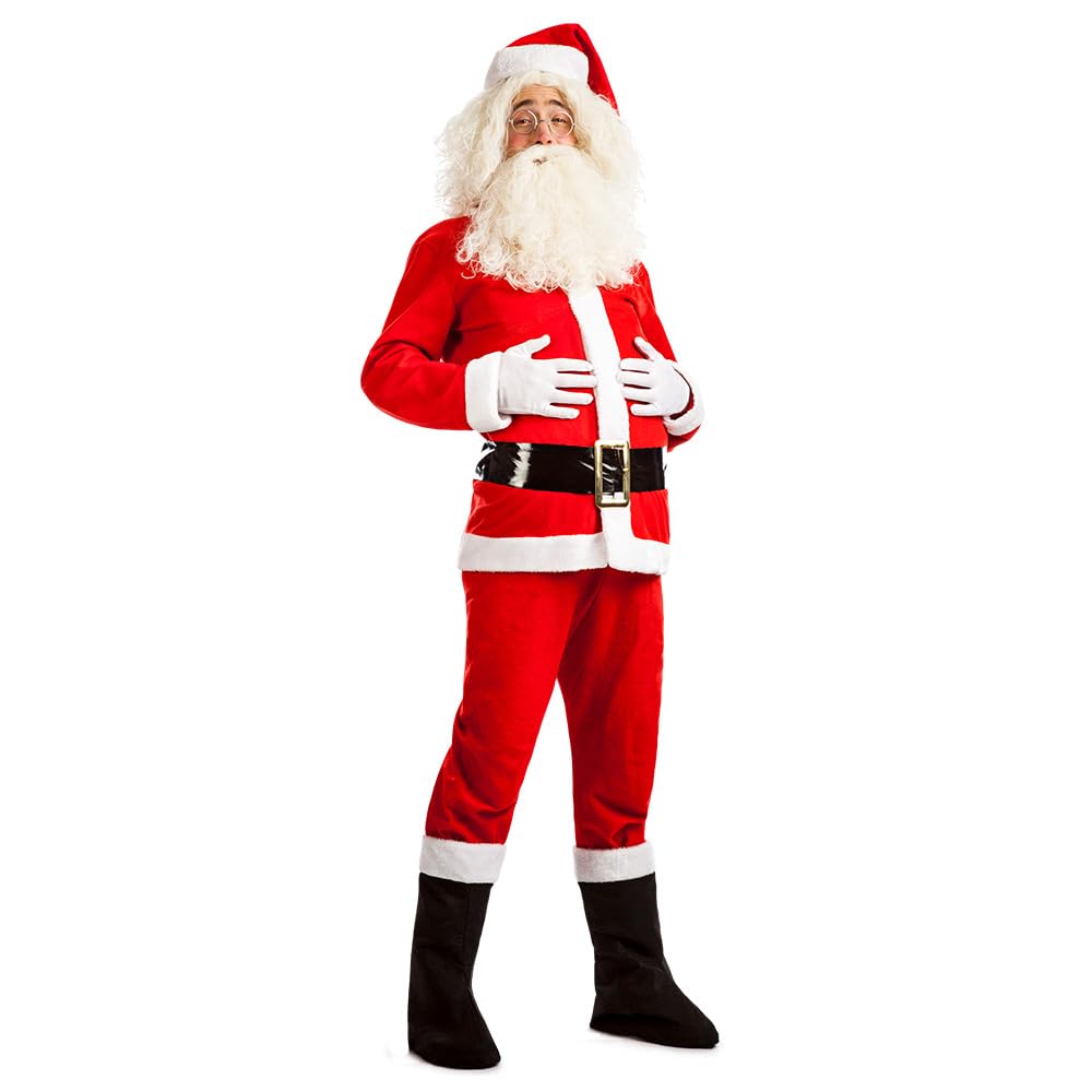 Boland - Santa Claus Costume for Adults, 6 Pieces, Fancy Dress Costume for Santa Claus, Christmas or Carnival