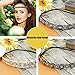 Udalyn 1-6 Pcs Rhinestone Elastic Headbands for Women Girls Beaded Bands Hair Accessories Handmade Jewelry