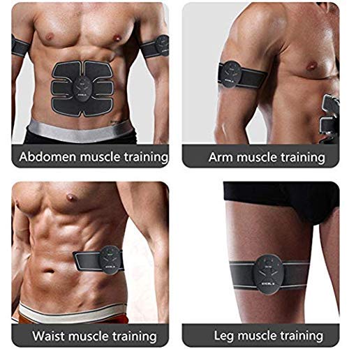 MUBEN Abs Abdominal Trainer Body Trainer for Men Women Work Out Abs Power Abs Training Gear Workout Equipment Portable Abs Belt