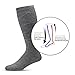 Pembrook Men's Compression Socks 1 Pair,Gray Argyle,Large/X-Large