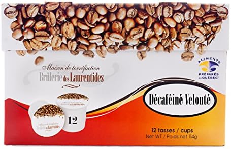 Decaffeinated Light Roast Coffee Keurig K-Cups Brewers Decaf Coffee Single-Serve K-Cup Coffee Pods (Imported), 12 Counts