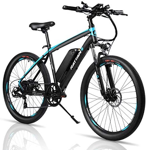 DSBL 26 inch Electric Mountain Bicycle Shimano 7 Speed EBike 36V 10.4Ah Samsung Lithium Battery 350W Electric Bike 26" Adult Assisted Aluminum E-Bike