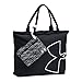 Under Armour Women's Big Logo Tote, Black (002)/White, One Size