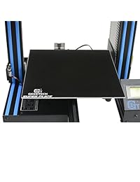 Impresora 3D GEEETECH A10, kit de perfil de aluminio de montaje rápido, con firmware de código abierto, plataforma de construcción de alta adherencia, movimientos estables en rieles de ranura en V, 220 × 220 × 10.236 in tamaño de impresión.