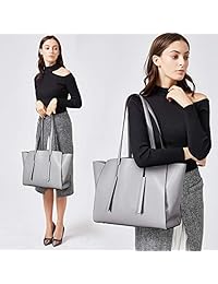 BOSTANTEN - Bolso de piel para mujer con asa superior