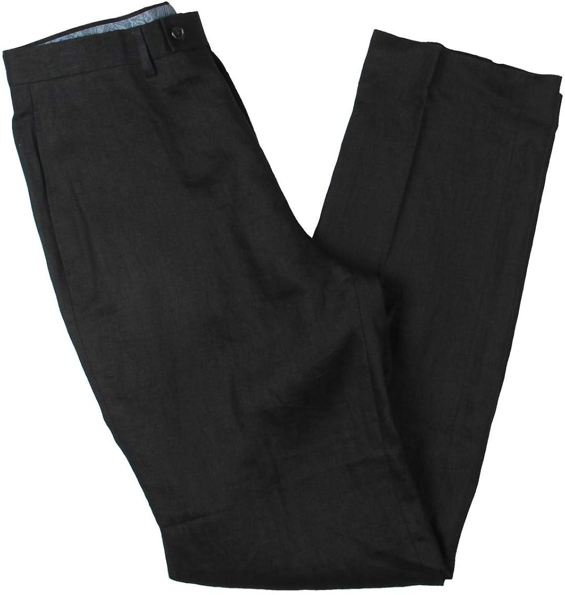 LAUREN RALPH LAUREN Mens Linen Professional Wear Straight Leg Pants